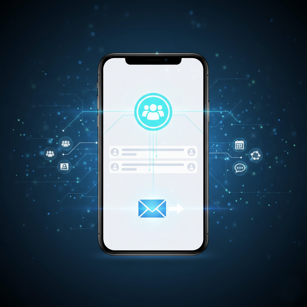 How to email a group on iPhone
